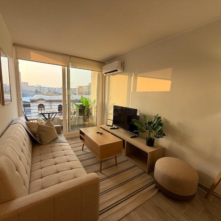 HOM I Depto 1D1B a Pasos Del Metro Toesca Santiago - Apartamento - 3