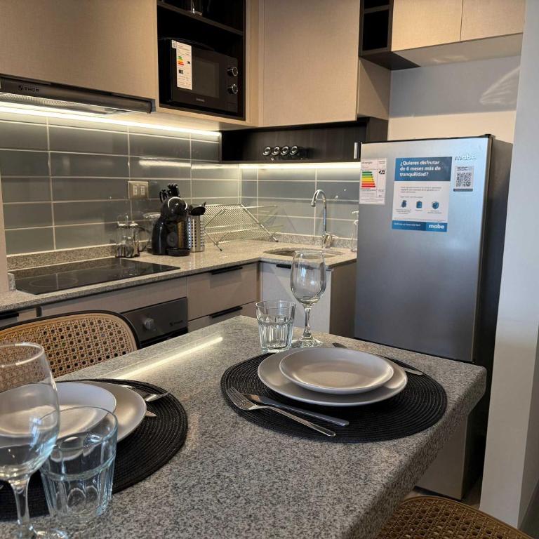 HOM I Depto 1D1B a Pasos Del Metro Toesca Santiago - Apartamento - 19