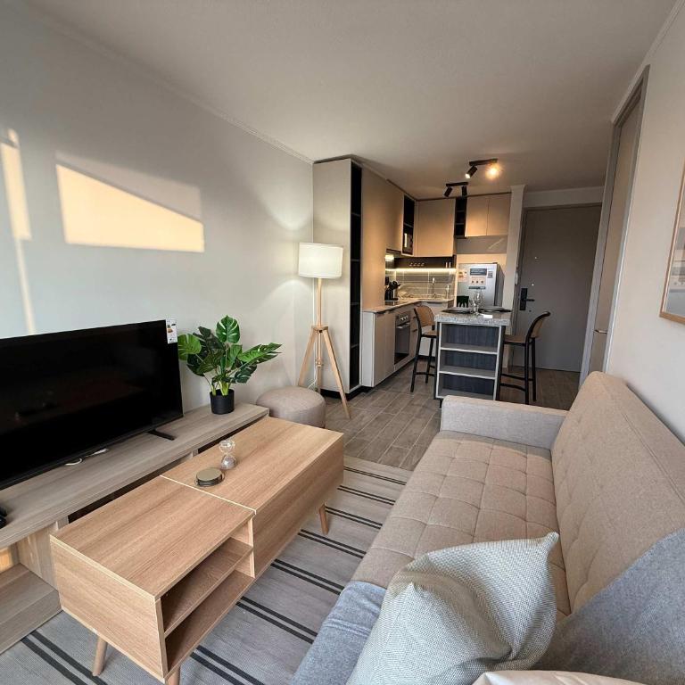 HOM I Depto 1D1B a Pasos Del Metro Toesca Santiago - Apartamento - 23