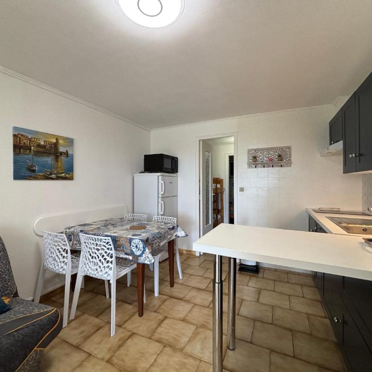 Appartement T2 rénové face à la plage avec WIFI à Argelès-sur-Mer - FR-1-309-494 - Apartamento - 6