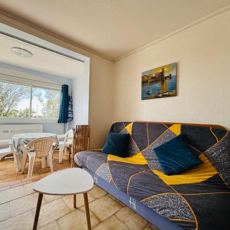 Appartement T2 rénové face à la plage avec WIFI à Argelès-sur-Mer - FR-1-309-494 - Apartamento - 8