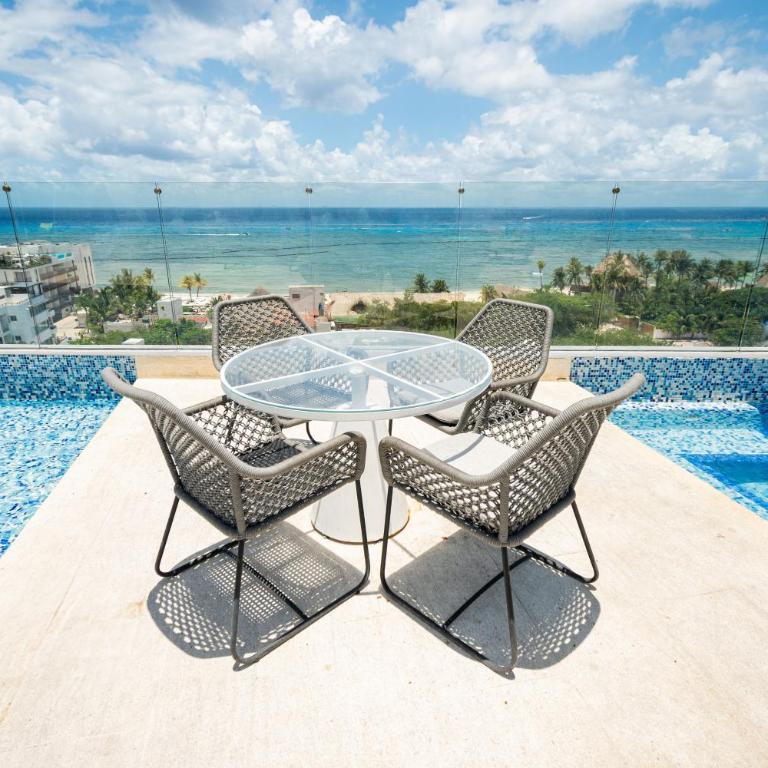 Luxury 1BR condo-Amazing Oceanviews Prime location close to beach - One-Bedroom Apartment with Sea View and Terrace - 52