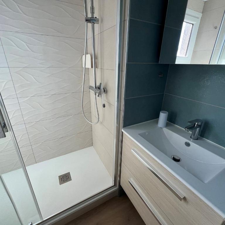 Seignosse : Appartement rénové à pied des plages avec climatisation - Apartamento de 1 dormitorio - 11