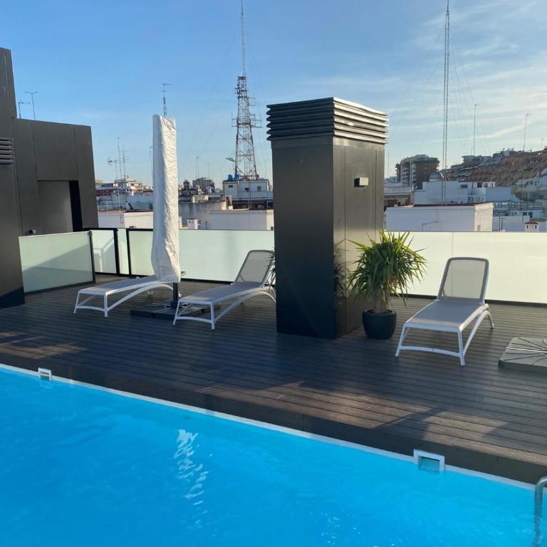 Virgen del Valle, los Remedios, junto al centro y Triana, Sevilla - Apartamento de 1 dormitorio - 2