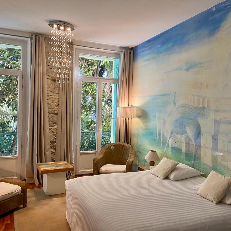 Le Windsor, Jungle Art Hotel - Chambre Double Privilège avec Balcon - Côté Jardin - 7
