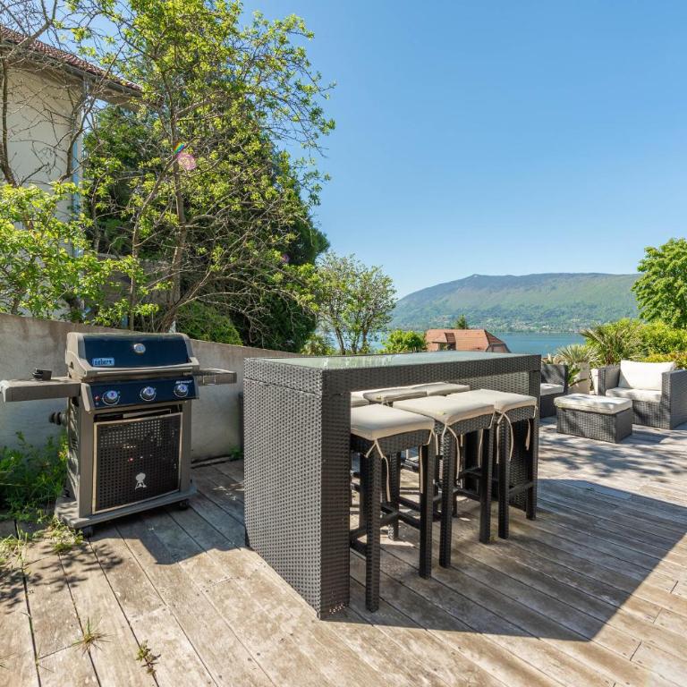 M062 Jolie villa Veyrier-du-lac avec Jacuzzi et vue sur lac - Maison 3 Chambres - 9