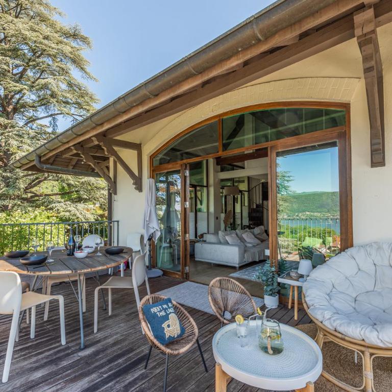 M062 Jolie villa Veyrier-du-lac avec Jacuzzi et vue sur lac - Maison 3 Chambres - 16