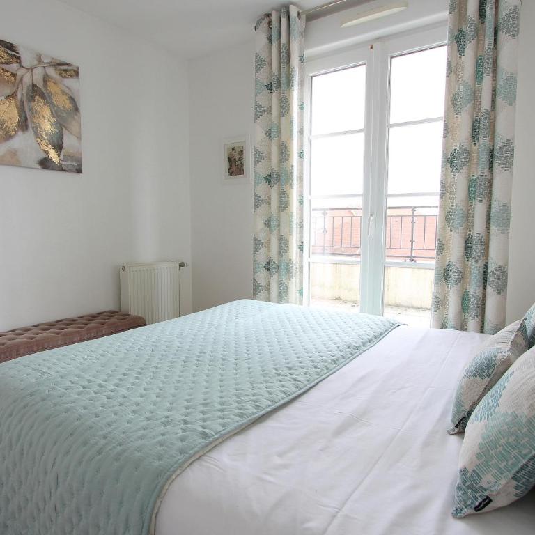 DANUBE4 Top floor apartment 6-8pers Disneyland - Apartment mit 3 Schlafzimmern und Balkon - 11
