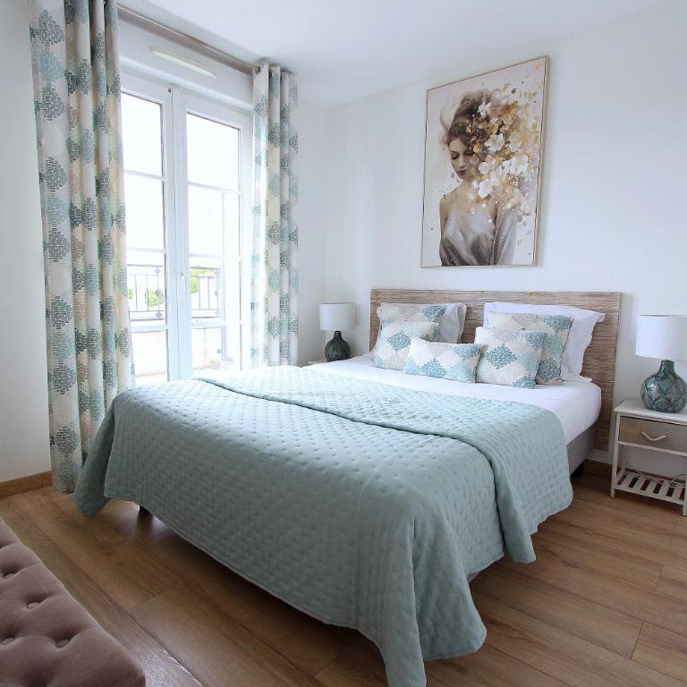 DANUBE4 Top floor apartment 6-8pers Disneyland - Apartment mit 3 Schlafzimmern und Balkon - 10