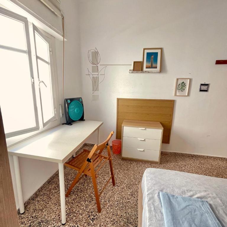 Rosa de los Vientos - Little Blue House - Habitación Doble Estándar con baño compartido - 3