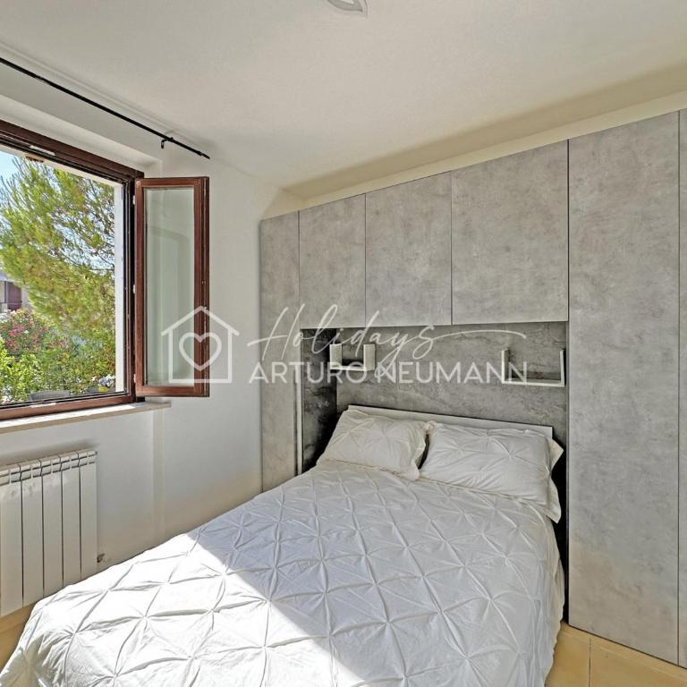 219 - Residence Adamo ed Eva - appartamento bilocale al piano terra con giardino, aria climatizzata-SPIAGGIA "WHITE BEACH CLUB" E MINICLUB INCLUSI - One-Bedroom Apartment - 9