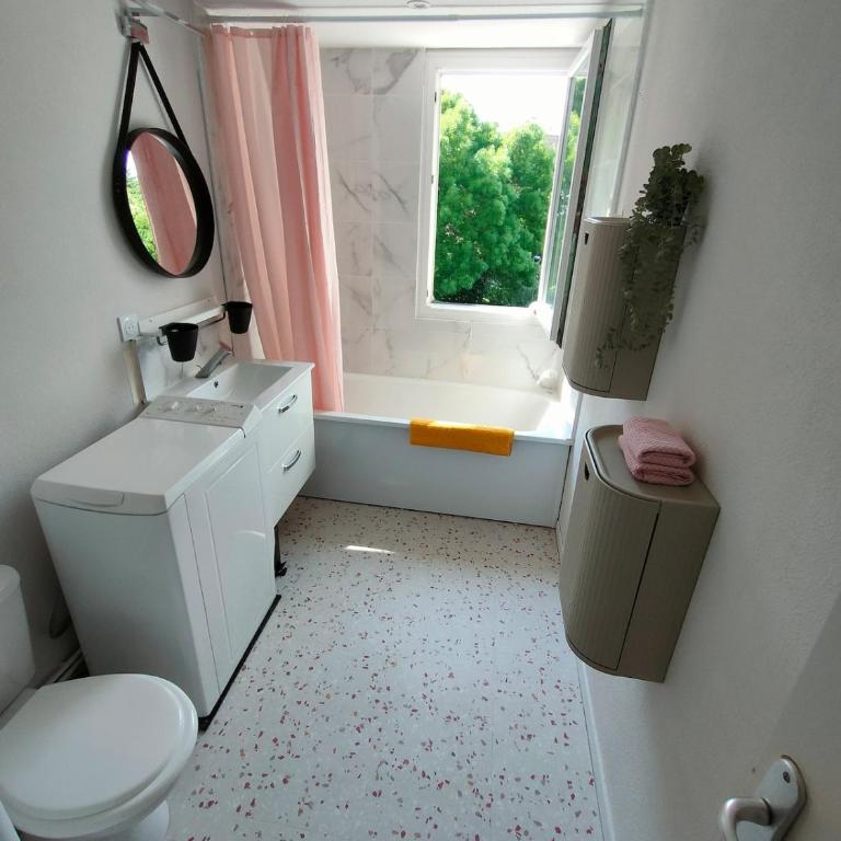 Appartement Le doux Viking, balcon & parking privé proche Zénith Caen - Appartamento con 1 Camera da Letto - 32