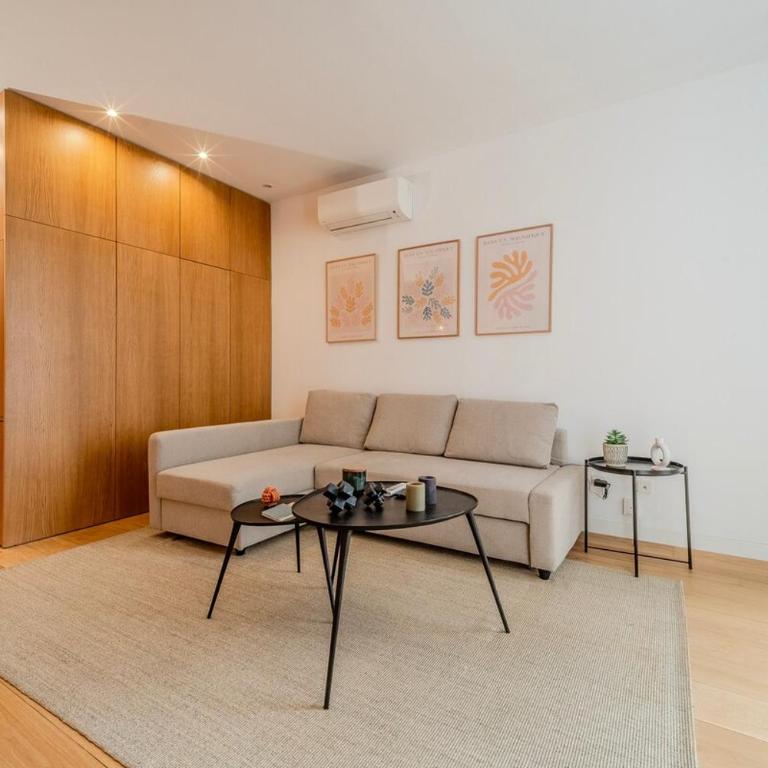 Moderno en Gran Vía con AC y WIFI para 4 huéspedes - One-Bedroom Apartment - 23