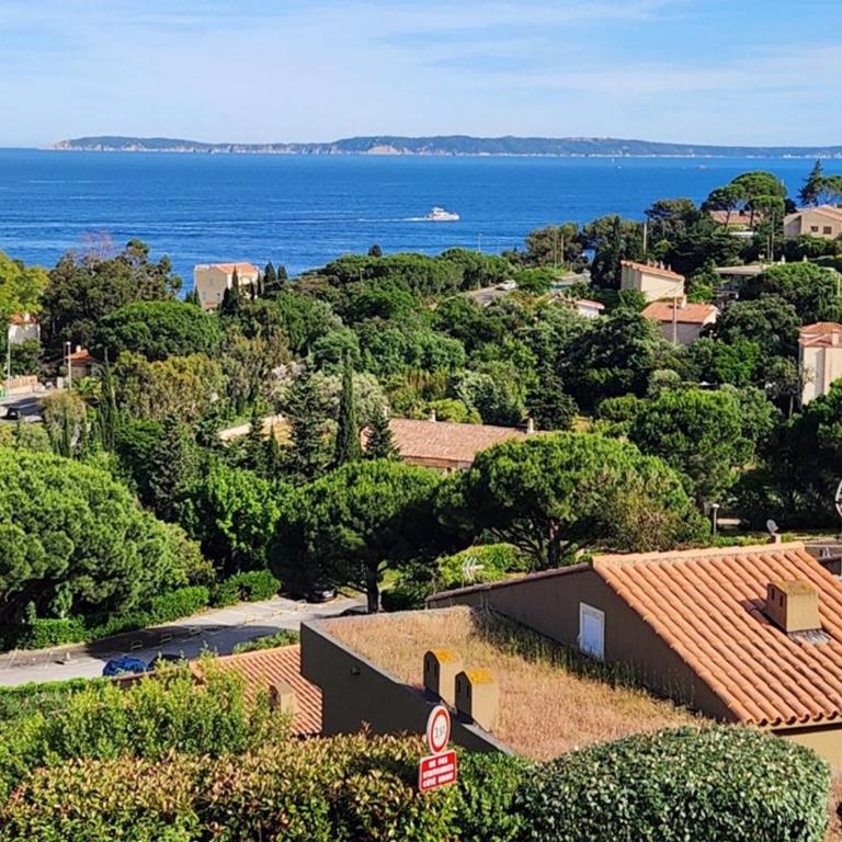 Le Lavandou T2 4 pers, terrasse vue mer - FR-1-803-36 - Apartamento - 12