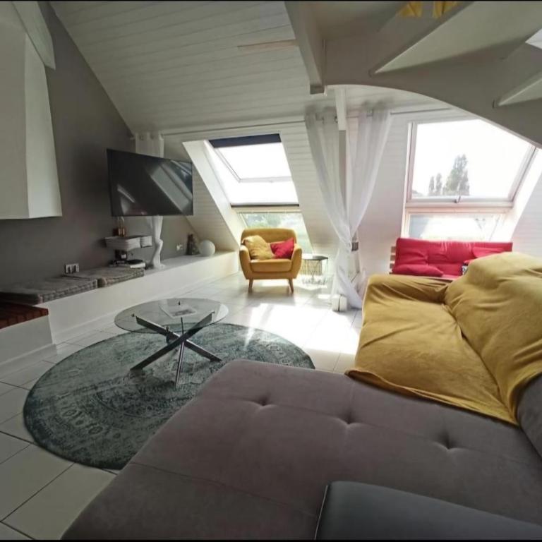 Superbe loft 90m² proche parc expo Nantes (6p) - Appartamento con 2 Camere da Letto - 3