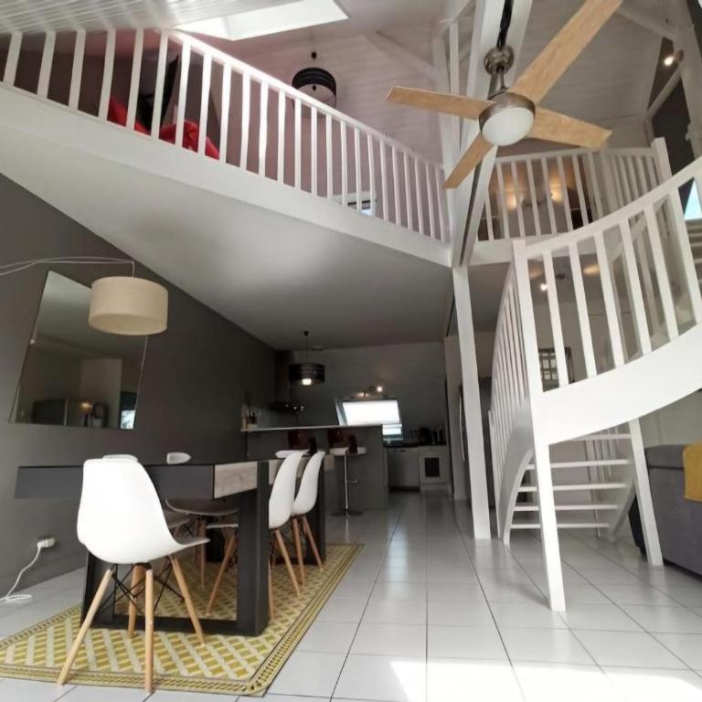 Superbe loft 90m² proche parc expo Nantes (6p) - Appartamento con 2 Camere da Letto - 8