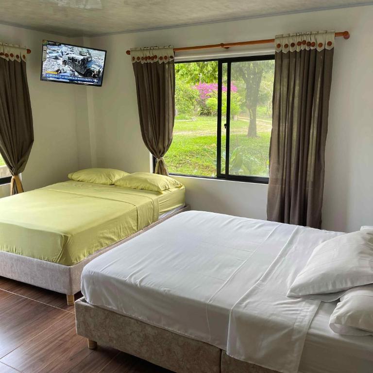 Centro agroecoturistico las heliconias - Habitación Deluxe - 1 cama grande - 8