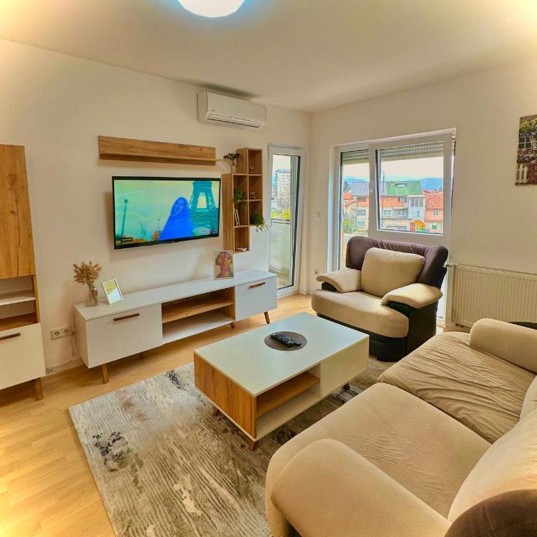 Apartment Clover Sarajevo - Apartman sa 2 Spavaće Sobe i Balkonom - 4