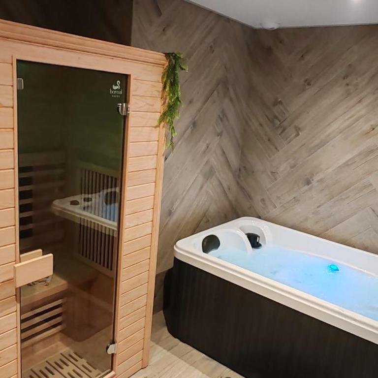 Jungle Room - Sauna, Jacuzzi, Cinéma - Hyper Centre - Appartement Supérieur avec Sauna - 8