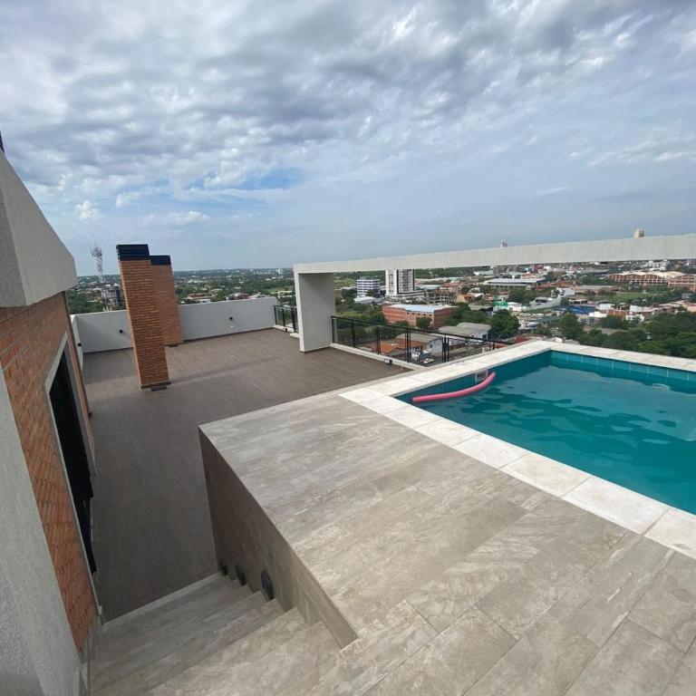 Apartamento en edificio nuevo con wifi y piscina - Queen Studio - 4