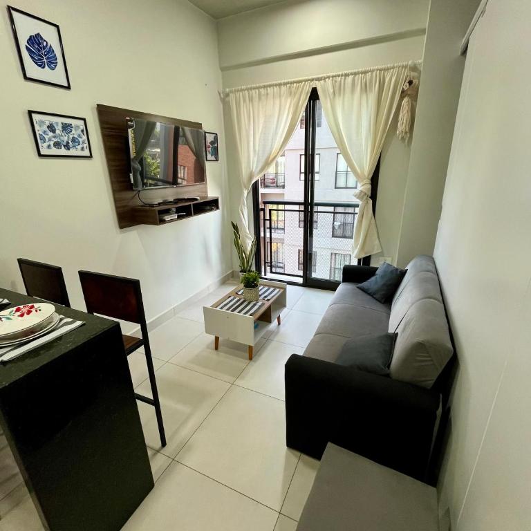 Apartamento en edificio nuevo con wifi y piscina - Queen Studio - 11