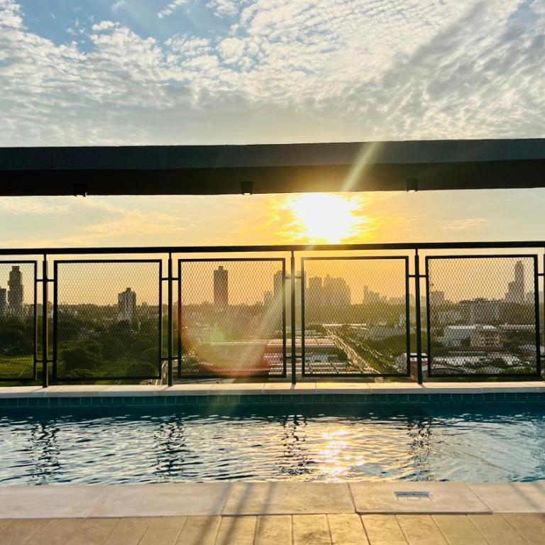 Apartamento en edificio nuevo con wifi y piscina - Queen Studio - 1