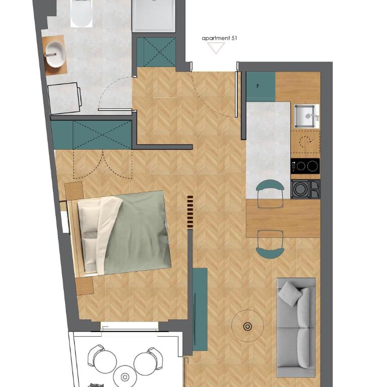 Apartment Lena 51 - One-Bedroom Apartment - 19