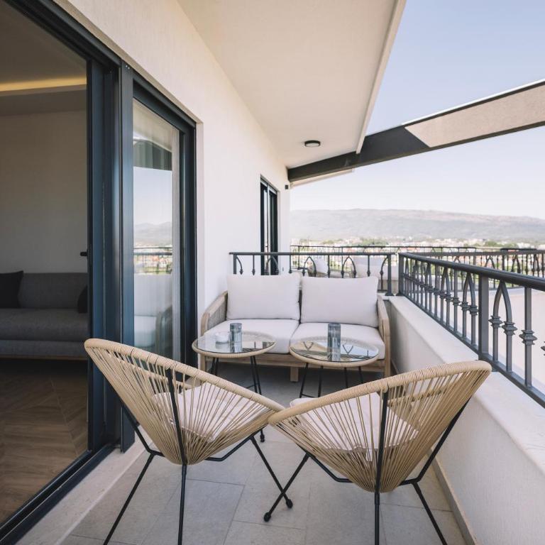 Azanti Residence - Apartman sa 2 Spavaće Sobe, Balkonom i Pogledom na More - 21