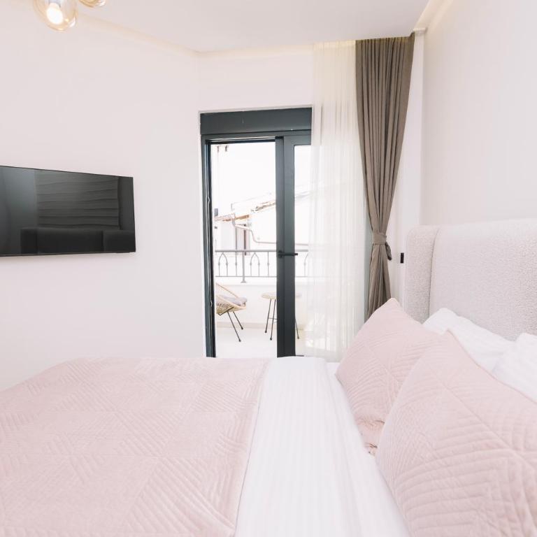Azanti Residence - Apartman sa 2 Spavaće Sobe, Balkonom i Pogledom na More - 10