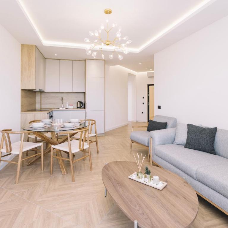Azanti Residence - Apartman sa 2 Spavaće Sobe, Balkonom i Pogledom na More - 5