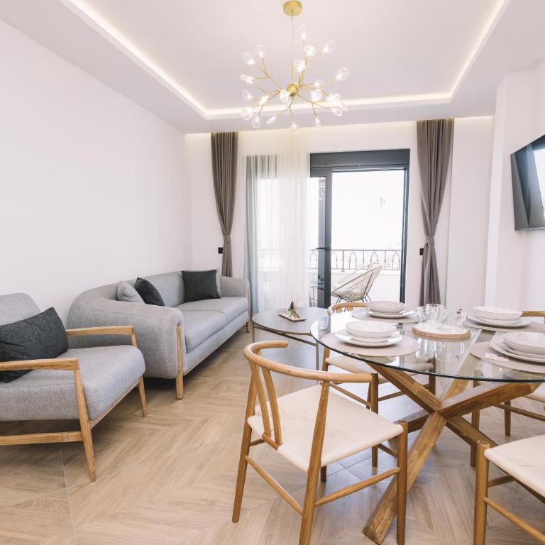 Azanti Residence - Apartman sa 2 Spavaće Sobe, Balkonom i Pogledom na More - 3
