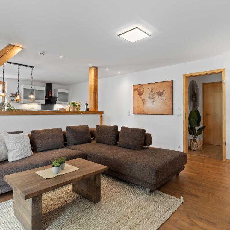 Fe Wo Brunnen - 120 qm -Quiet location - lots of nature - grosser Balkon und Garten - 3D Rundgang verfügbar - Apartment mit 2 Schlafzimmern - 18