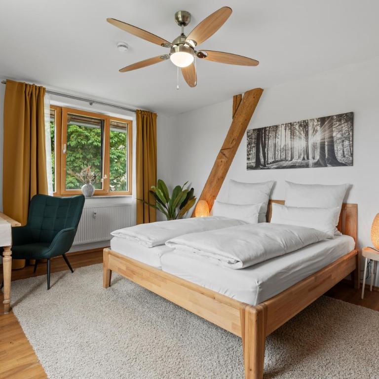 Fe Wo Brunnen - 120 qm -Quiet location - lots of nature - grosser Balkon und Garten - 3D Rundgang verfügbar - Apartment mit 2 Schlafzimmern - 20