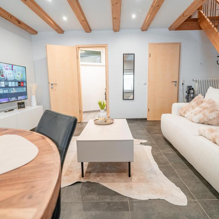 Allgäu Living I Maisonette Stüble Ferienwohnung - Immenstadt im Allgäu - Parkplatz & Terrasse - Apartment mit 1 Schlafzimmer - 5