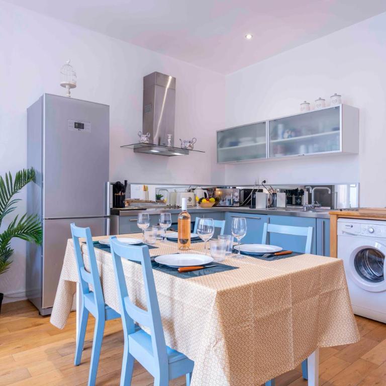 Beautiful Provencal apartment, fully equipped, beach 300m away - FONTAINE 3 - Appartement 2 Chambres avec Vue - 4