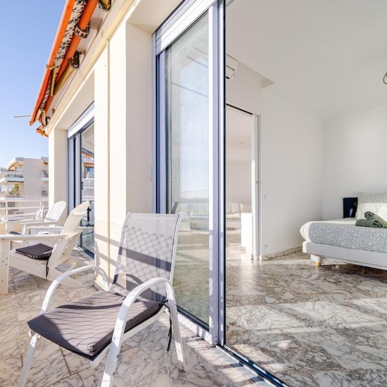 Best Place in Juan les pins, Premium, Sea View, sleeps 6 - Appartement - Vue sur Mer - 14