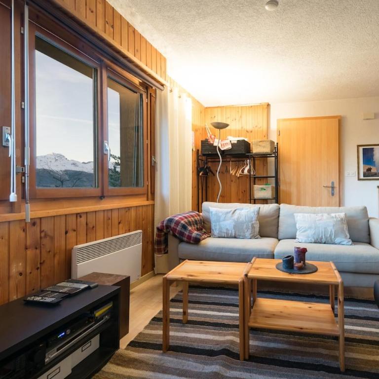 Sunny and spacious apartment in chalet Faigaux in Veysonnaz situated in quiet area with magnificent mountain views - Appartement 3 Chambres avec Vue sur la Montagne - 5