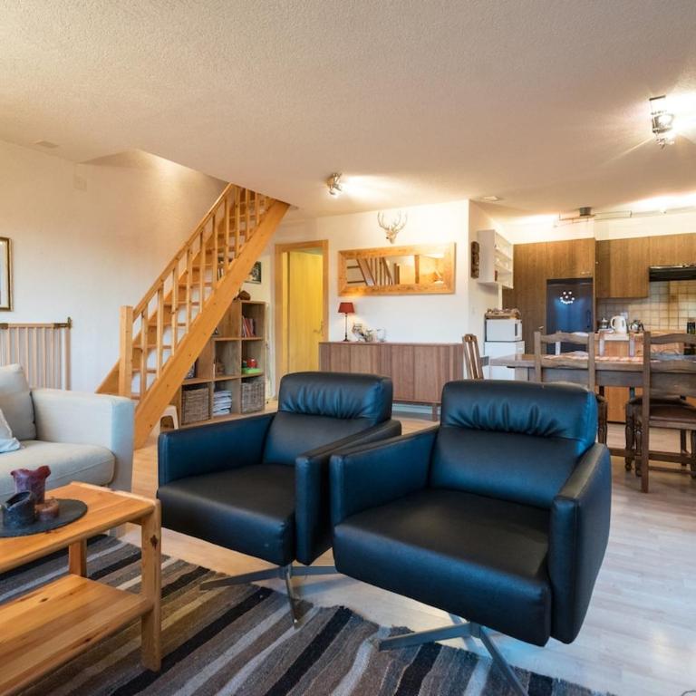 Sunny and spacious apartment in chalet Faigaux in Veysonnaz situated in quiet area with magnificent mountain views - Appartement 3 Chambres avec Vue sur la Montagne - 10