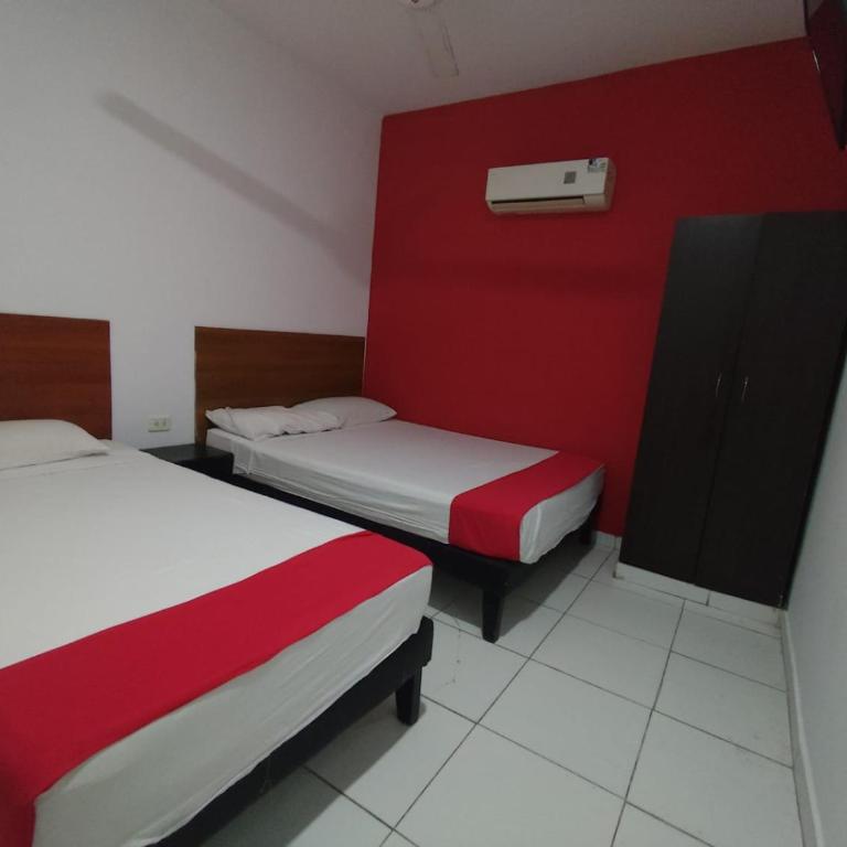 Hotel Madeleine Inn Sede Sur - Habitación Doble - 2 camas - 1
