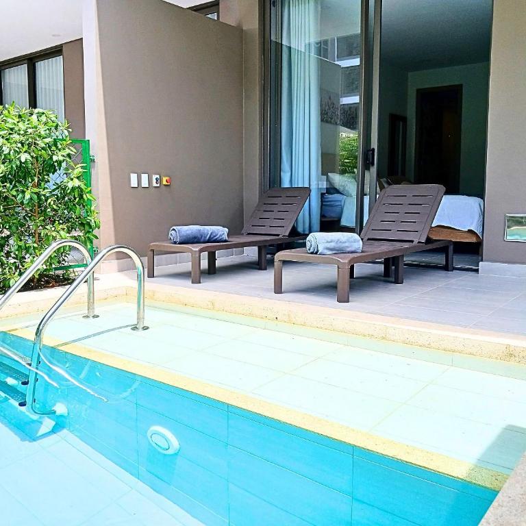 Luxurious Apartment with Private Pool and beach access - Apartment - 24