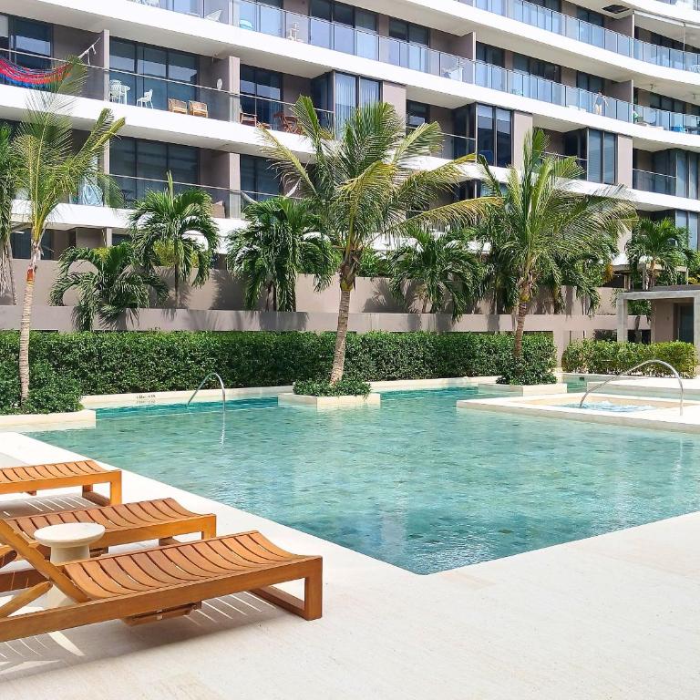 Luxurious Apartment with Private Pool and beach access - Apartment - 59