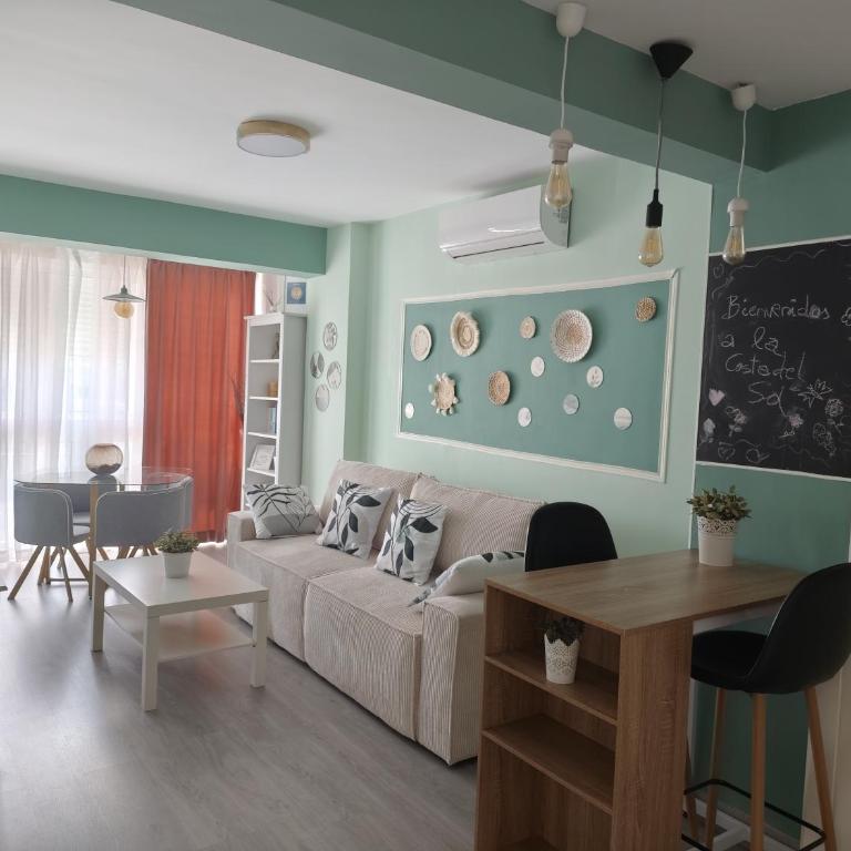 M1 403 Frontal al Mar Vistas Terraza y Wifi - One-Bedroom Apartment - 3