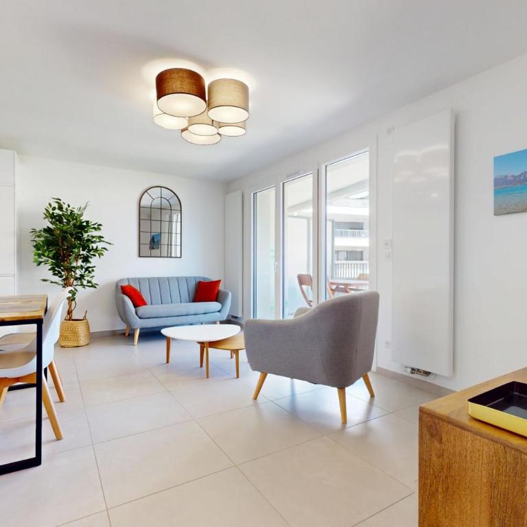Côté Jardin joli T2 avec garage à 100m du lac - Apartamento - 2