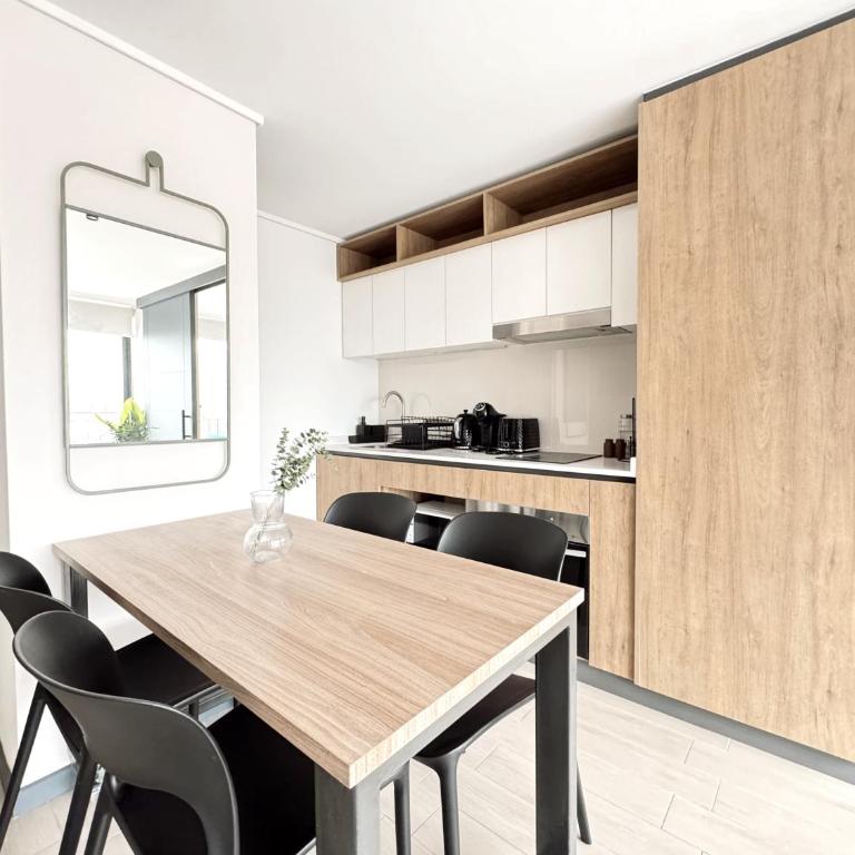 Moderno Apartamento Santiago Centro - Apartamento de 1 dormitorio - 5