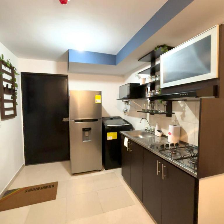 Refugio viajero en el norte con Parqueadero - Apartamento de 1 dormitorio - 32