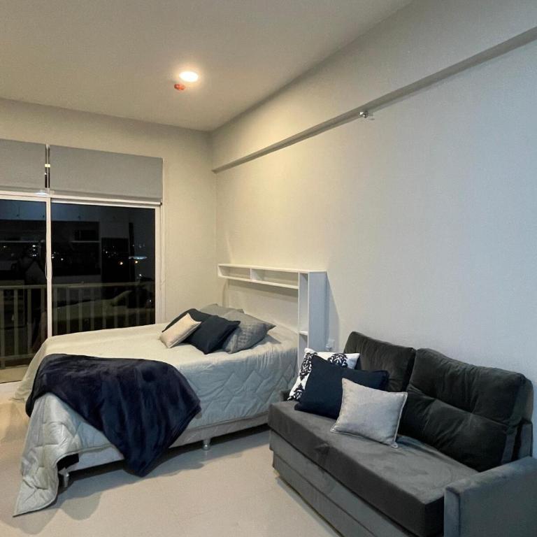 Monoambiente p3 personsas a pasos de Av Sta Teresa Asuncion, con balcon y Gran vista - One-Bedroom Apartment - 23