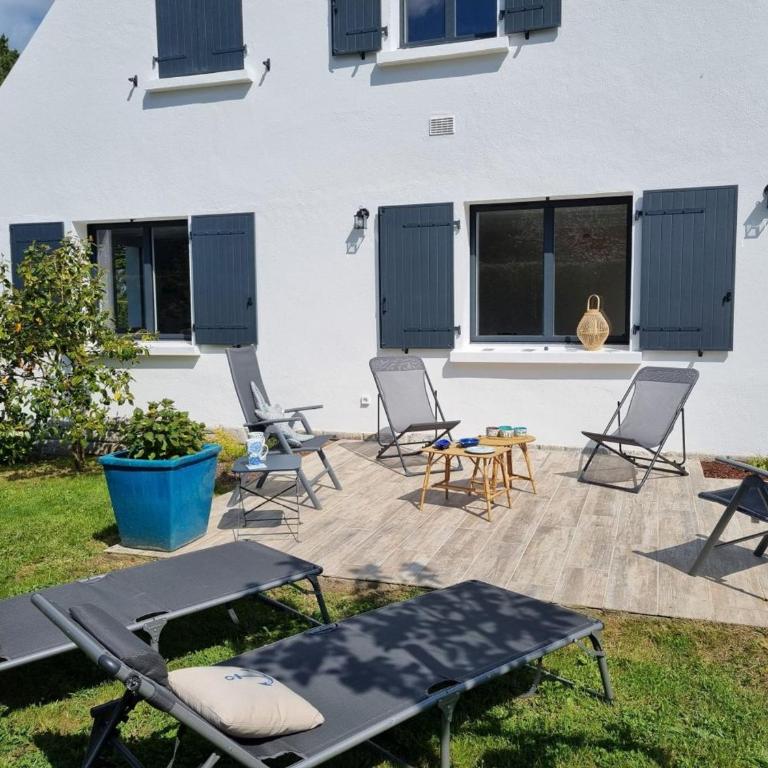 Maison rénovée 2023 proche plage, Arzon, 10 pers, jardin, wifi - FR-1-775-30 - Maison de Vacances - 1