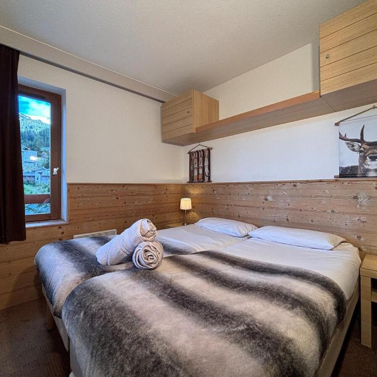 Appartement sud centre station et skis aux pied La Tania - Apartment mit 1 Schlafzimmer - 5