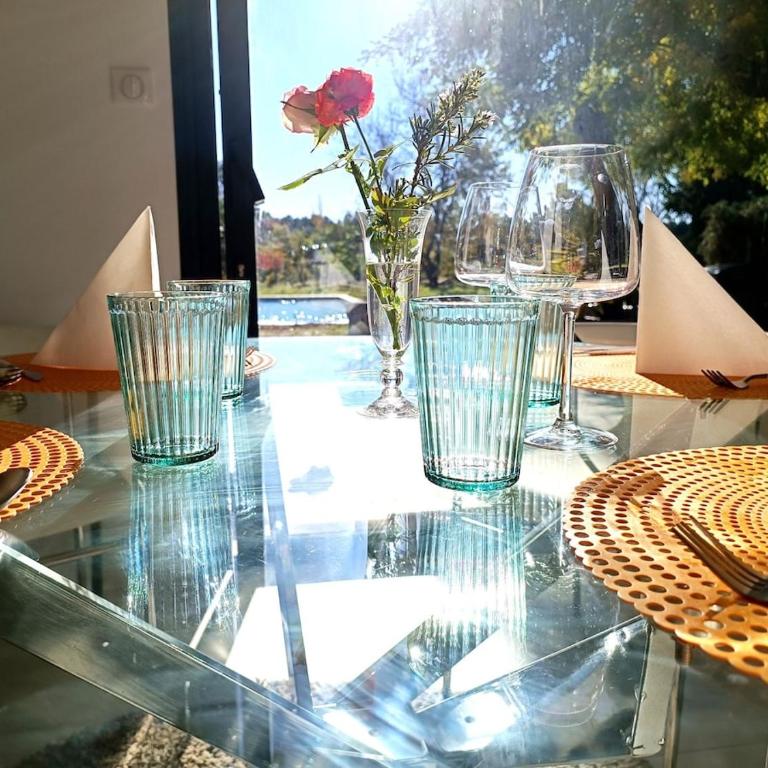 Ville au calme en Provence, piscine privée, spa jeux, proche Ventoux - Villa - 31