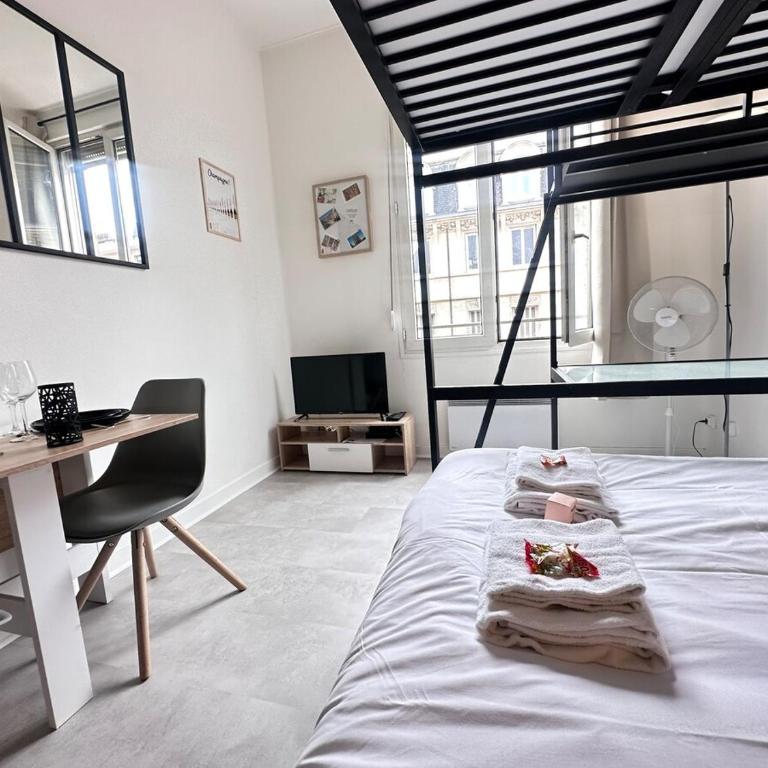 Talleyrand studio neuf cozy hyper centre - Appartement 1 Chambre - 12